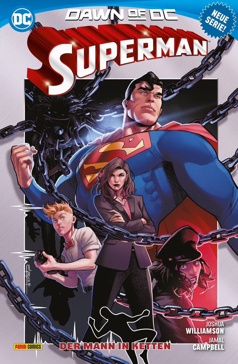 Cover: 9783741639920 | Superman | Bd. 2 (3. Serie): Der Mann in Ketten | Williamson (u. a.)