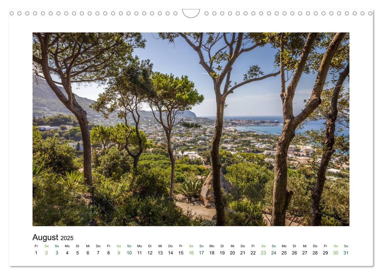 Bild: 9783435458004 | Sehnsuchtsinseln Capri und Ischia (Wandkalender 2025 DIN A3 quer),...