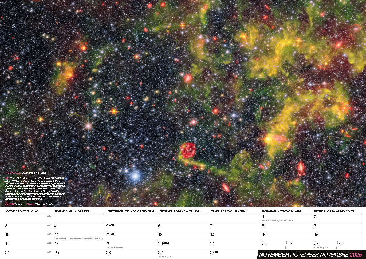 Bild: 9798893610321 | NASA Astronomie: Faszination Weltall - Weltraum Kalender 2025 -...