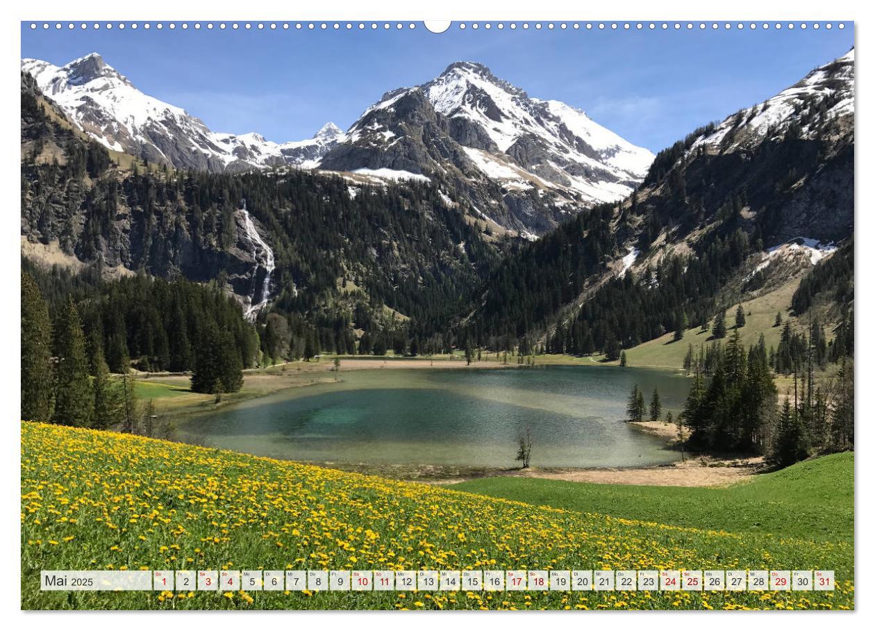 Bild: 9783435346172 | Bergblicke der Schweiz (hochwertiger Premium Wandkalender 2025 DIN...