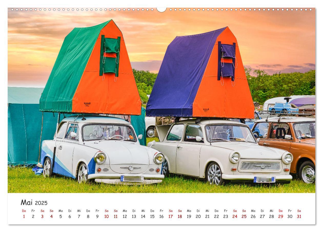 Bild: 9783383964473 | Trabi-Kult (Wandkalender 2025 DIN A2 quer), CALVENDO Monatskalender