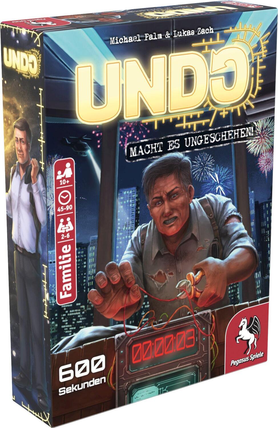 Bild: 4250231726064 | UNDO - 600 Sekunden | Spiel | Deutsch | 2020 | Pegasus