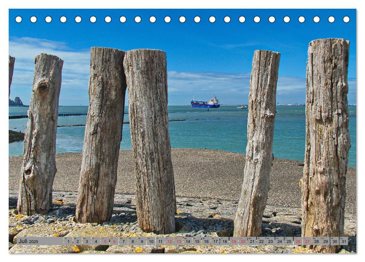 Bild: 9783435110346 | Zeeland - Urlaubsträume am Strand von Breskens (Tischkalender 2025...