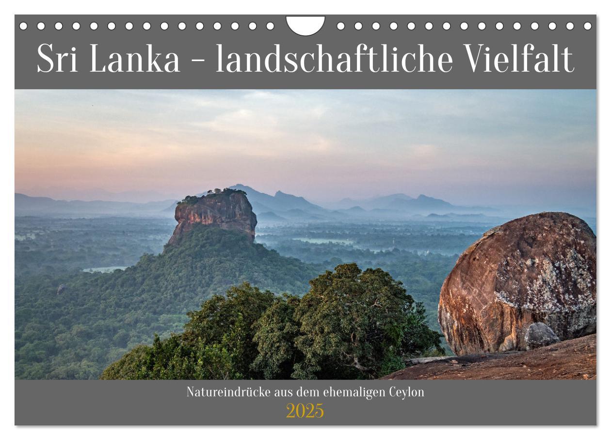 Cover: 9783383964251 | Sri Lanka - landschaftliche Vielfalt (Wandkalender 2025 DIN A4...