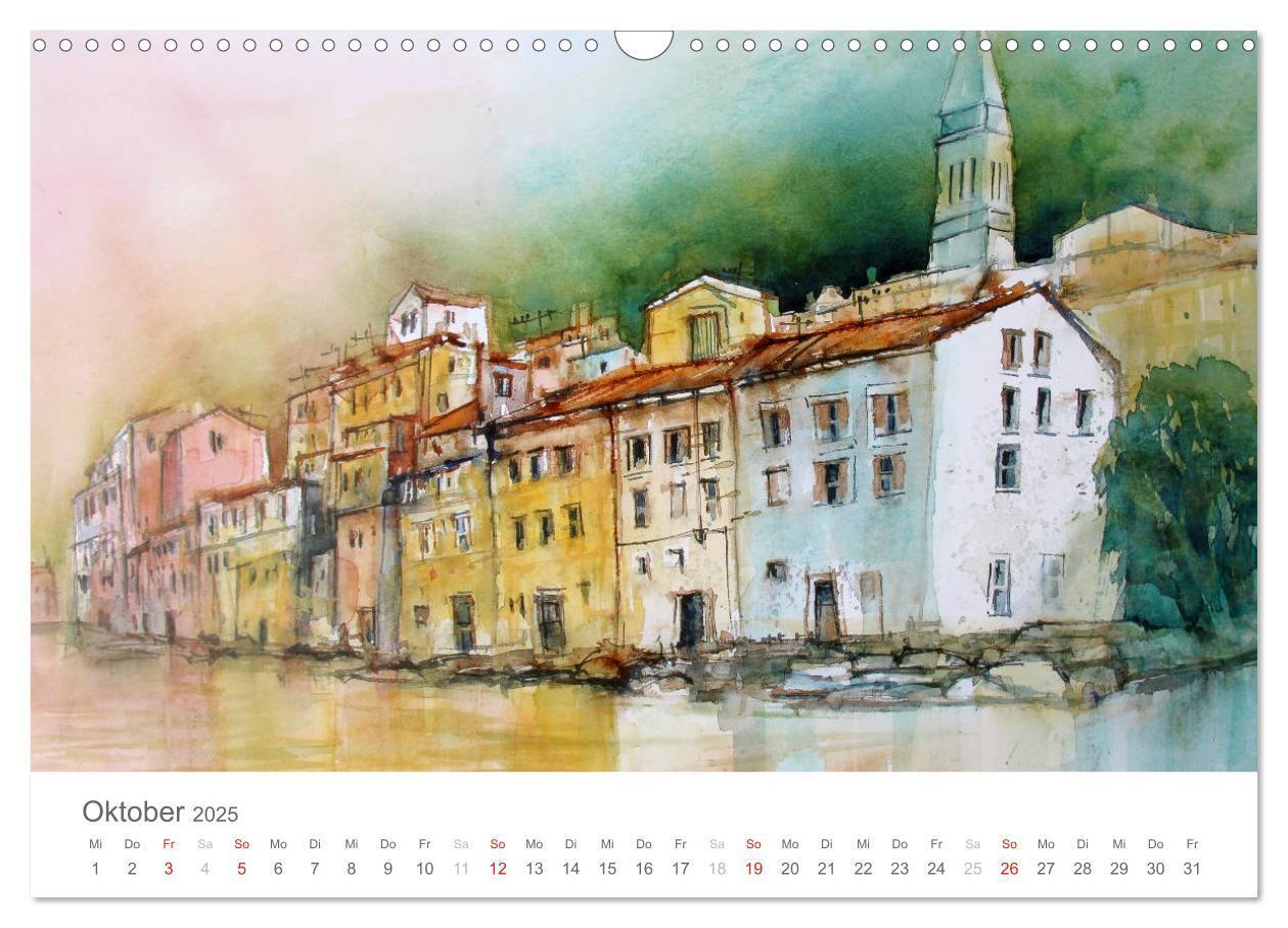 Bild: 9783435559374 | Faszination Aquarell - Eckard Funck (Wandkalender 2025 DIN A3...