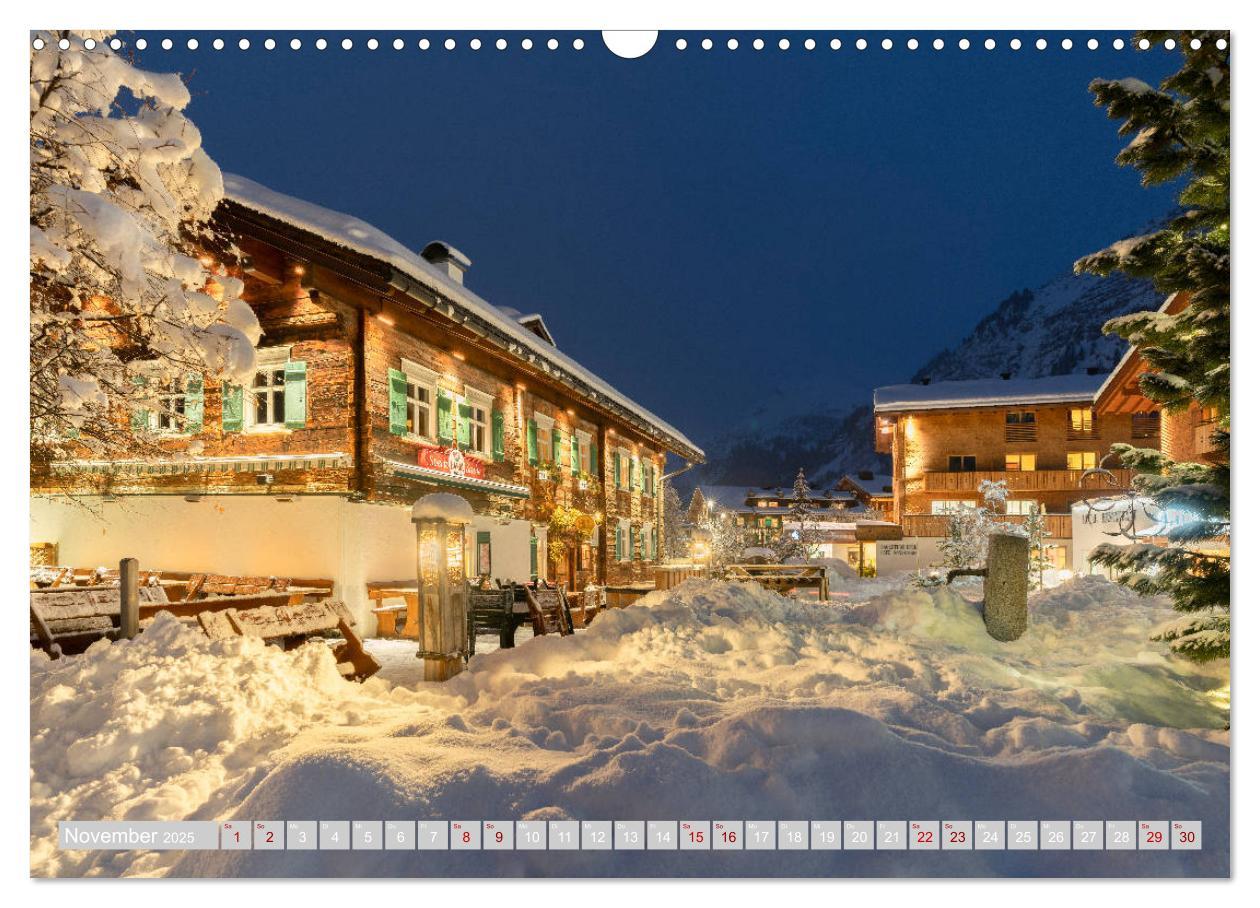 Bild: 9783435232888 | Arlberg - magic of winter (Wandkalender 2025 DIN A3 quer), CALVENDO...