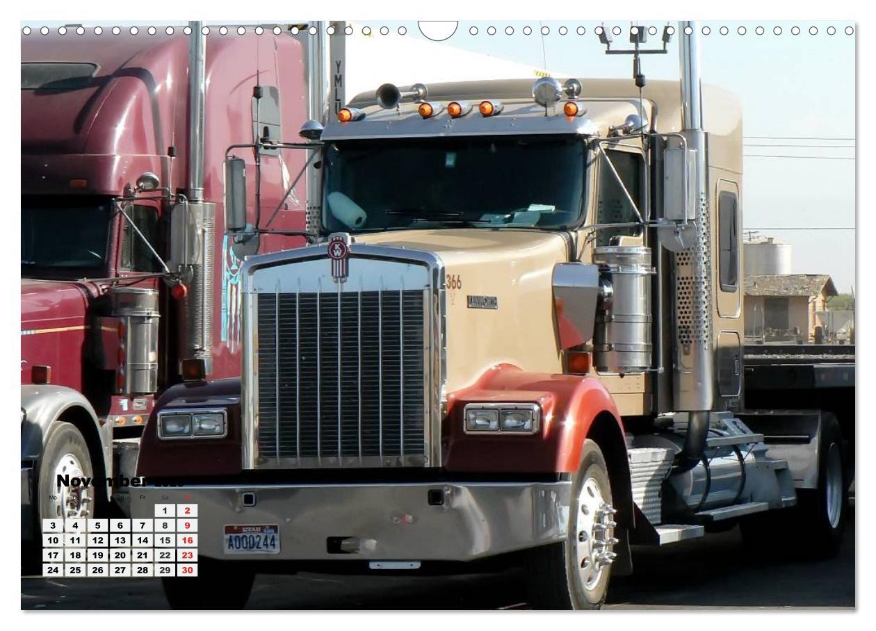 Bild: 9783435498642 | US-Trucks. Faszination Langhauber (Wandkalender 2025 DIN A3 quer),...