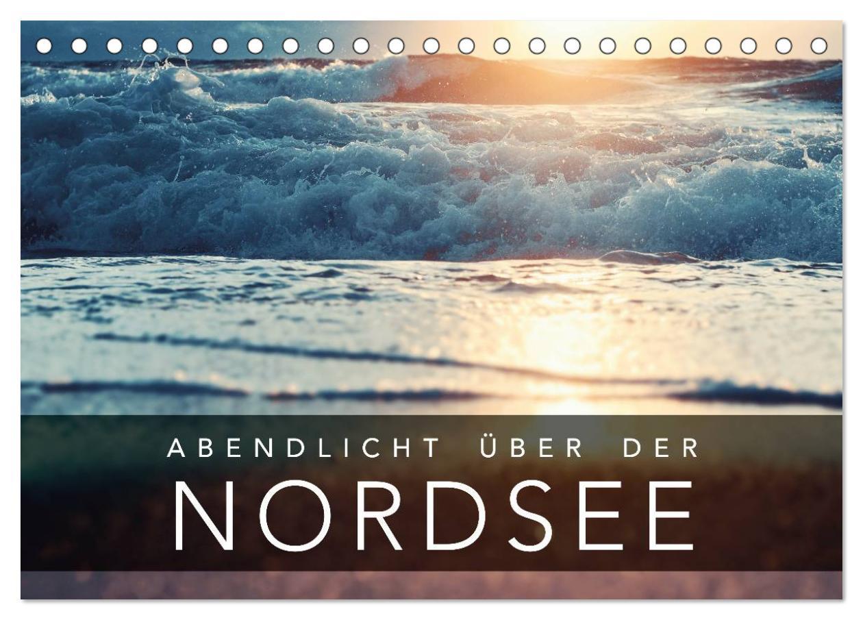 Cover: 9783435488643 | Abendlicht über der Nordsee (Tischkalender 2025 DIN A5 quer),...