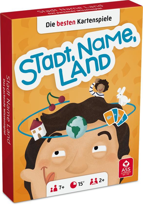 Cover: 4042677095855 | ASS Spiele - Stadt, Name, Land | Die besten Kartenspiele | GmbH | 2013