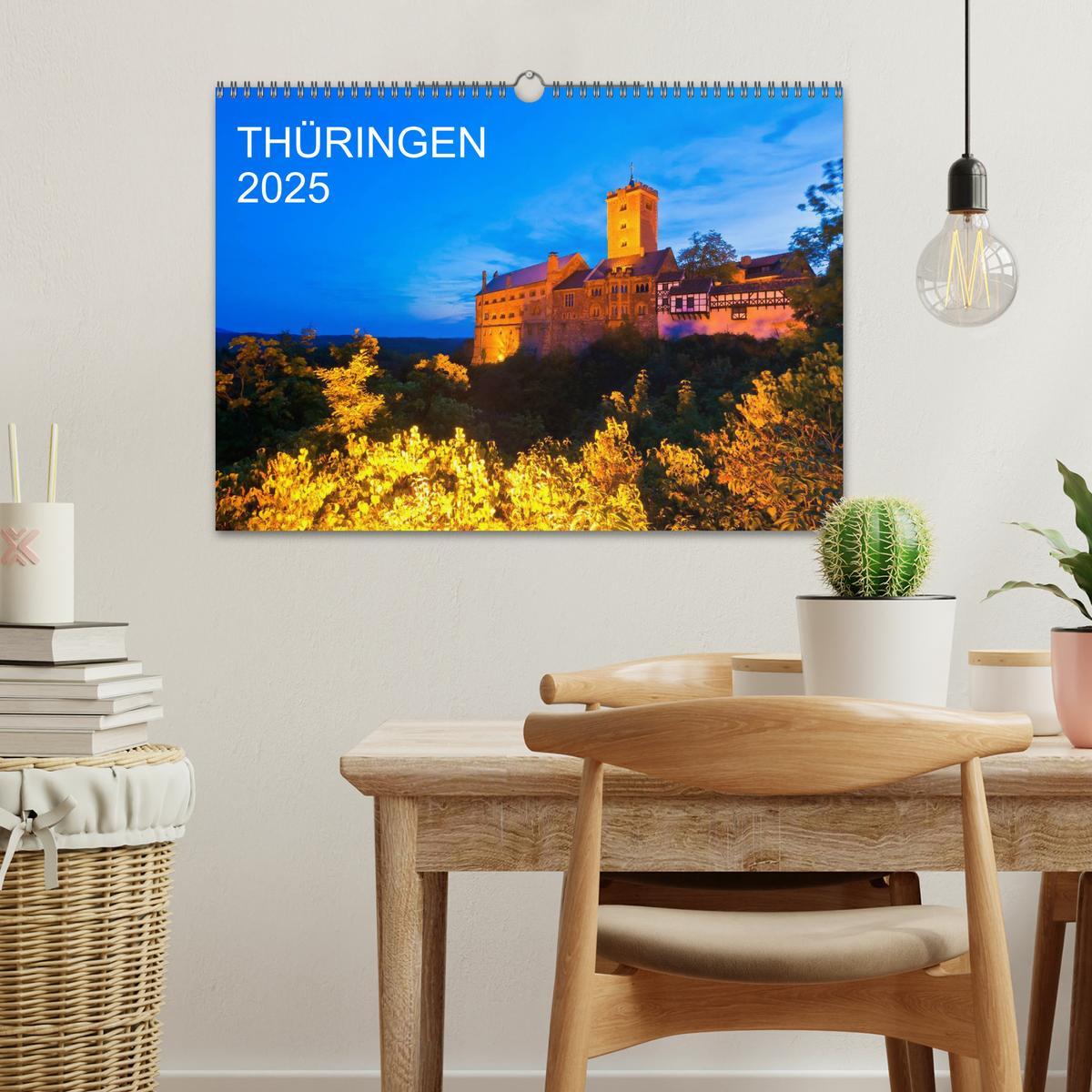 Bild: 9783435800483 | THÜRINGEN 2025 (Wandkalender 2025 DIN A3 quer), CALVENDO...