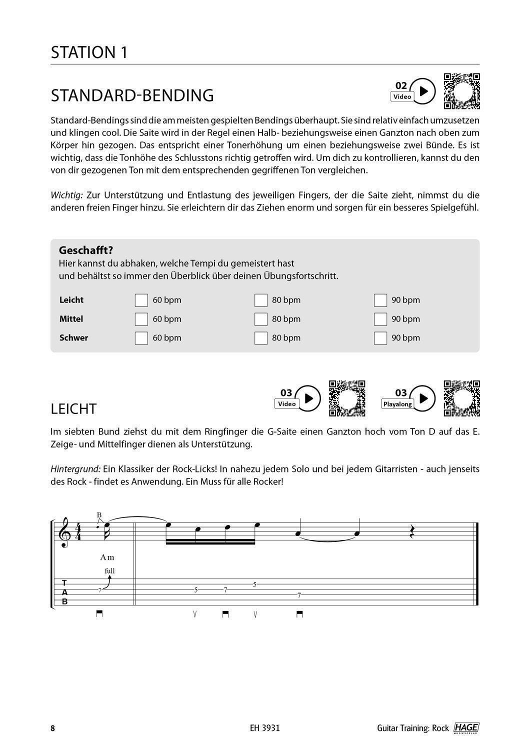 Bild: 9783866262010 | Guitar Training Rock | Daniel Schusterbauer | Broschüre | 44 S. | 2011