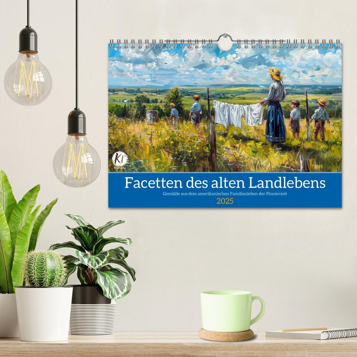 Bild: 9783435428083 | Facetten des alten Landlebens (Wandkalender 2025 DIN A4 quer),...