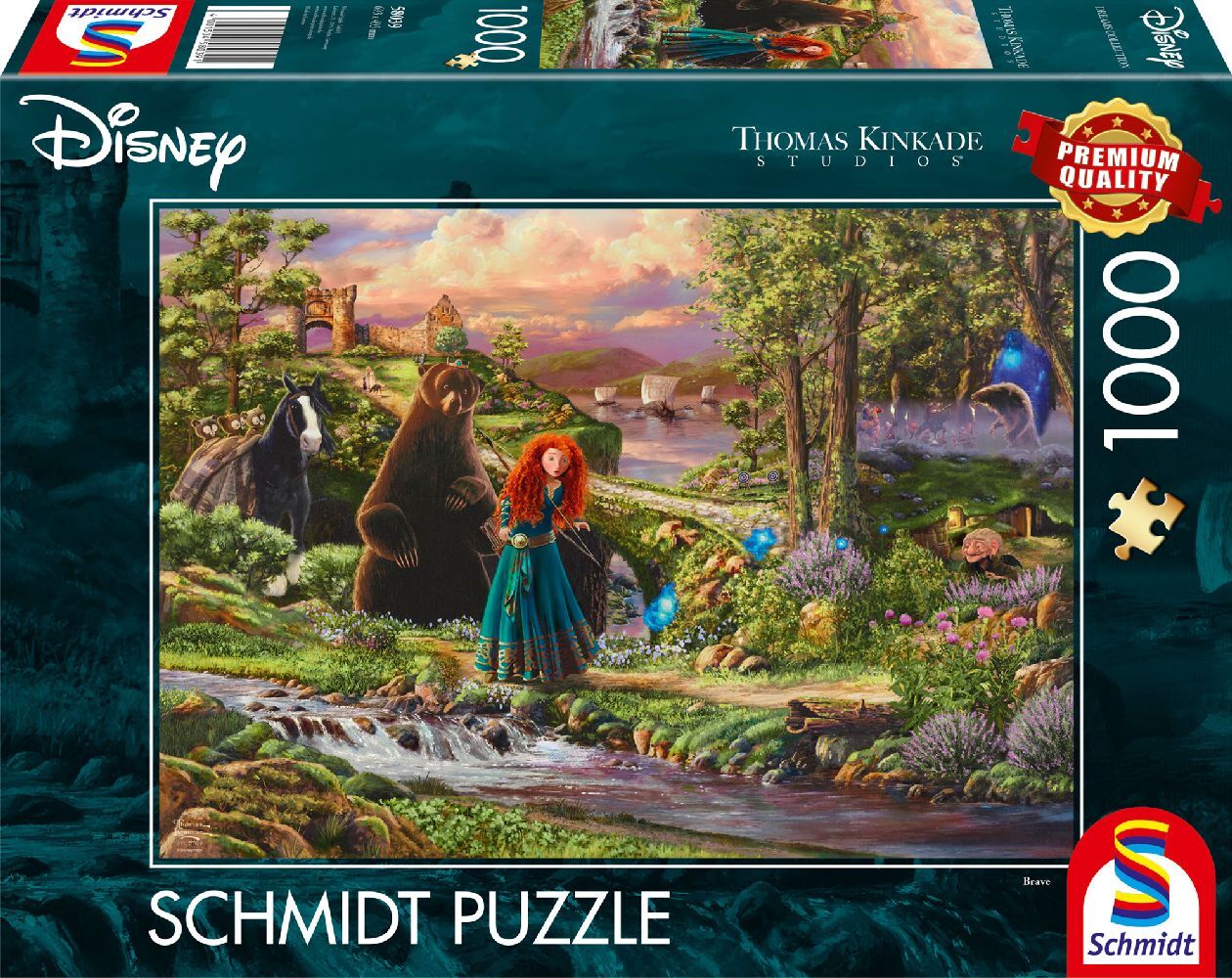 Cover: 4001504580391 | Disney, Brave, Merida | Spiel | Schachtel | 58039 | 2024 | Schmidt