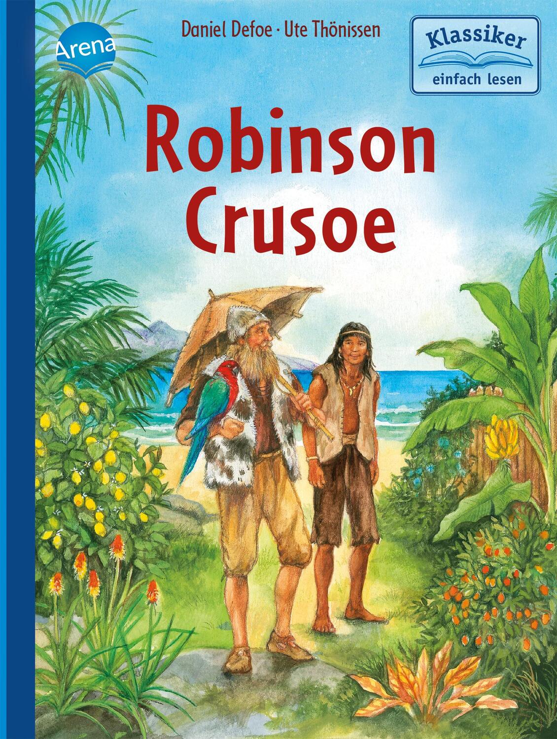 Cover: 9783401717173 | Robinson Crusoe | Klassiker einfach lesen | Daniel Defoe (u. a.)