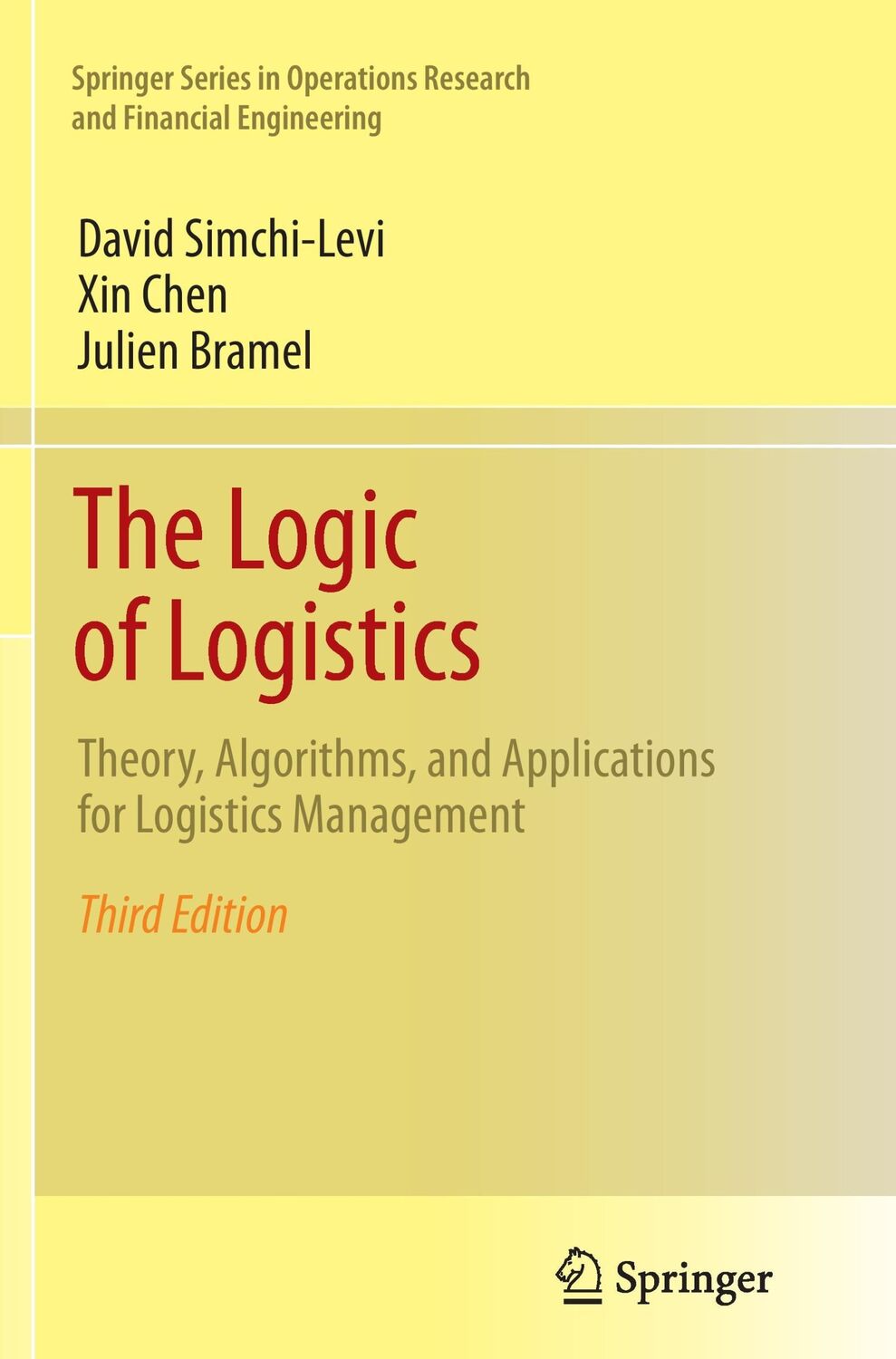 Cover: 9781493950218 | The Logic of Logistics | David Simchi-Levi (u. a.) | Taschenbuch | xx