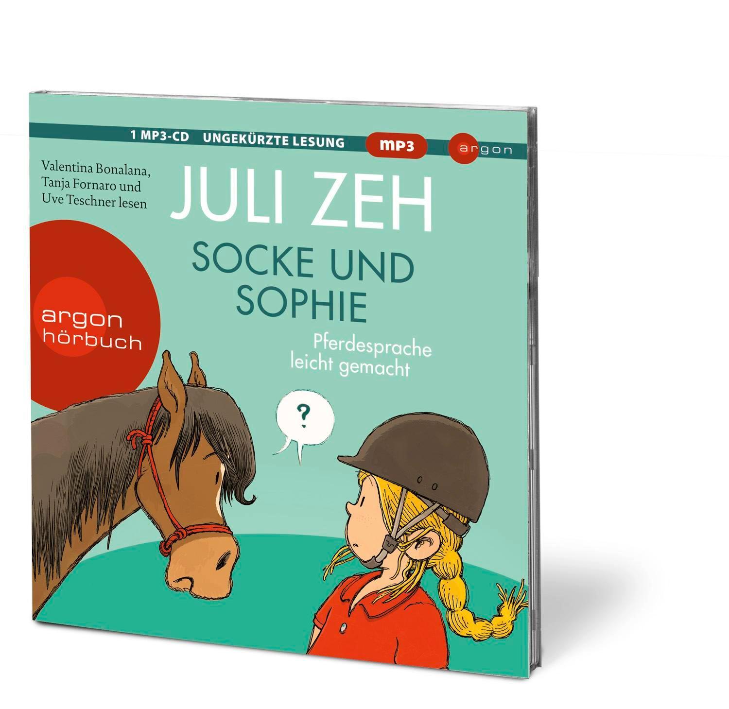 Bild: 9783839842508 | Socke und Sophie | Pferdesprache leicht gemacht | Juli Zeh | MP3