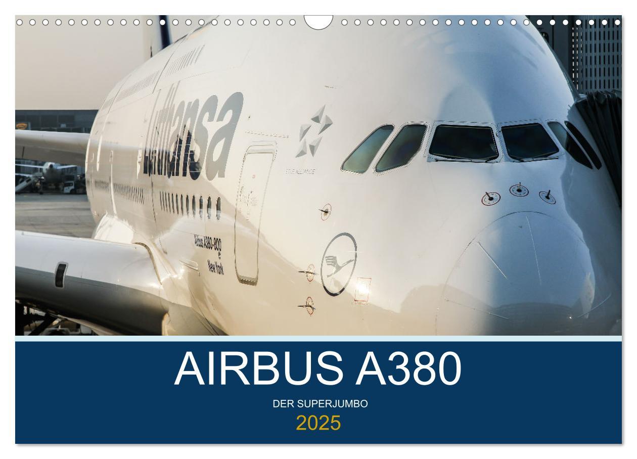 Cover: 9783435021956 | Airbus A380 Superjumbo 2025 (Wandkalender 2025 DIN A3 quer),...