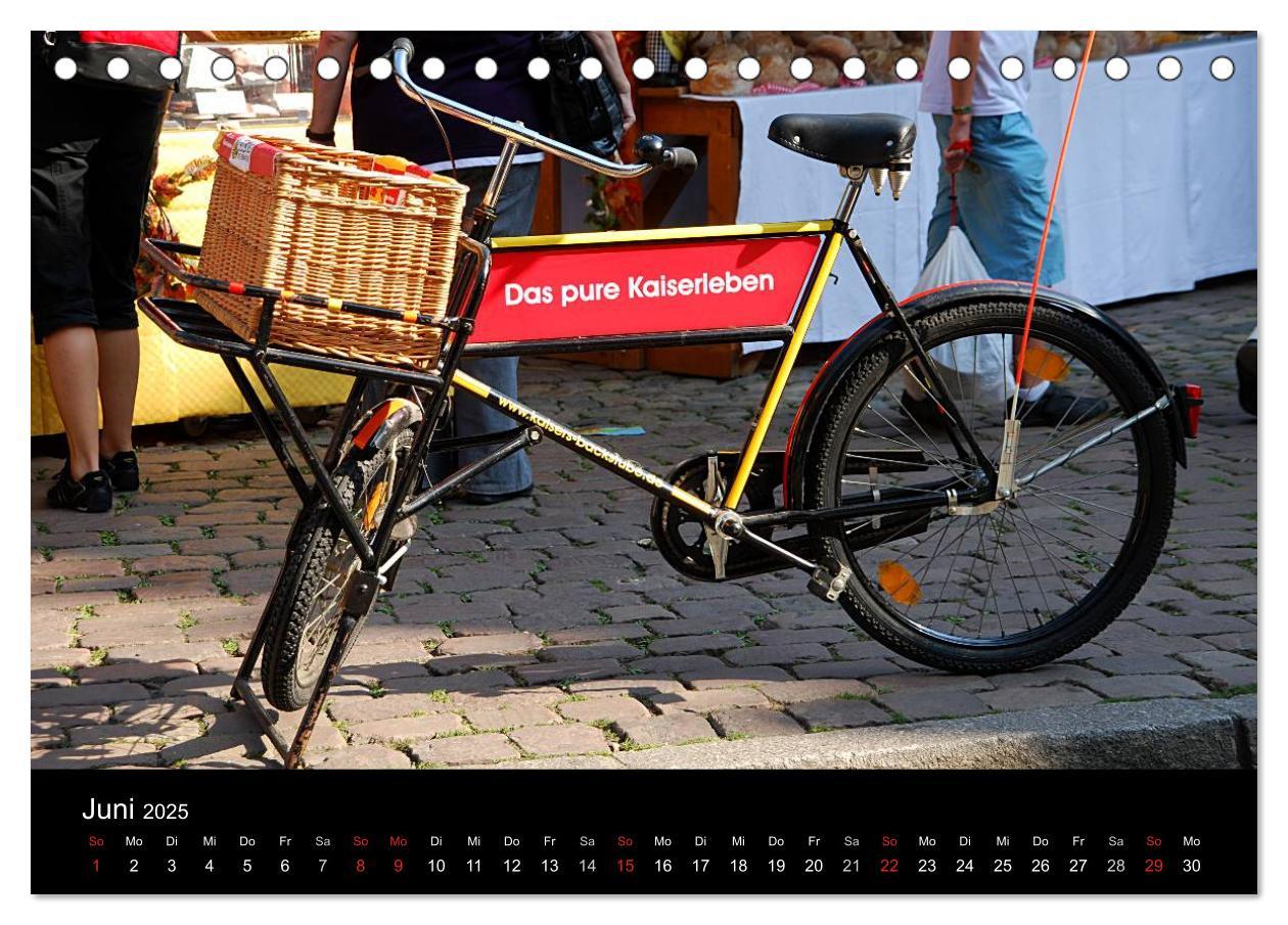 Bild: 9783435669028 | Das Fahrrad 2025 (Tischkalender 2025 DIN A5 quer), CALVENDO...