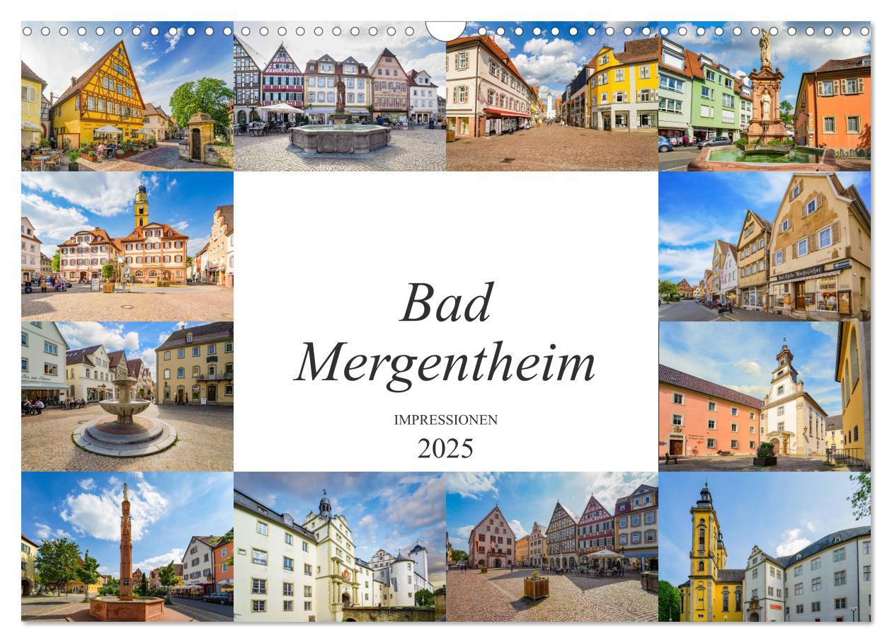 Cover: 9783435223930 | Bad Mergentheim Impressionen (Wandkalender 2025 DIN A3 quer),...