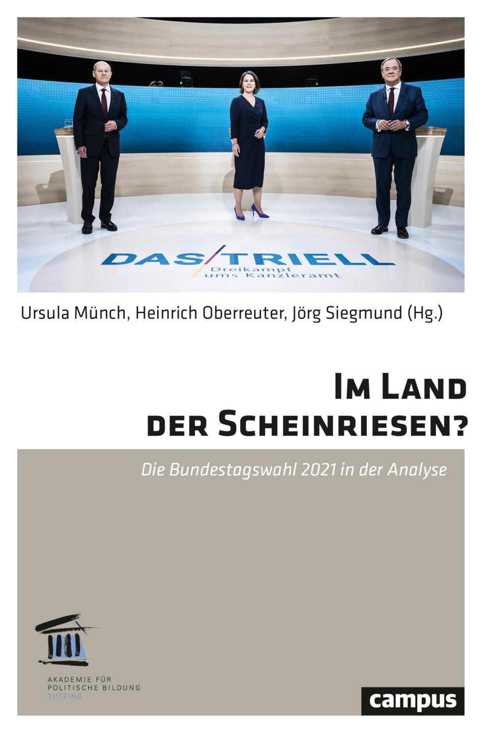 Cover: 9783593516530 | Im Land der Scheinriesen? | Die Bundestagswahl 2021 in der Analyse