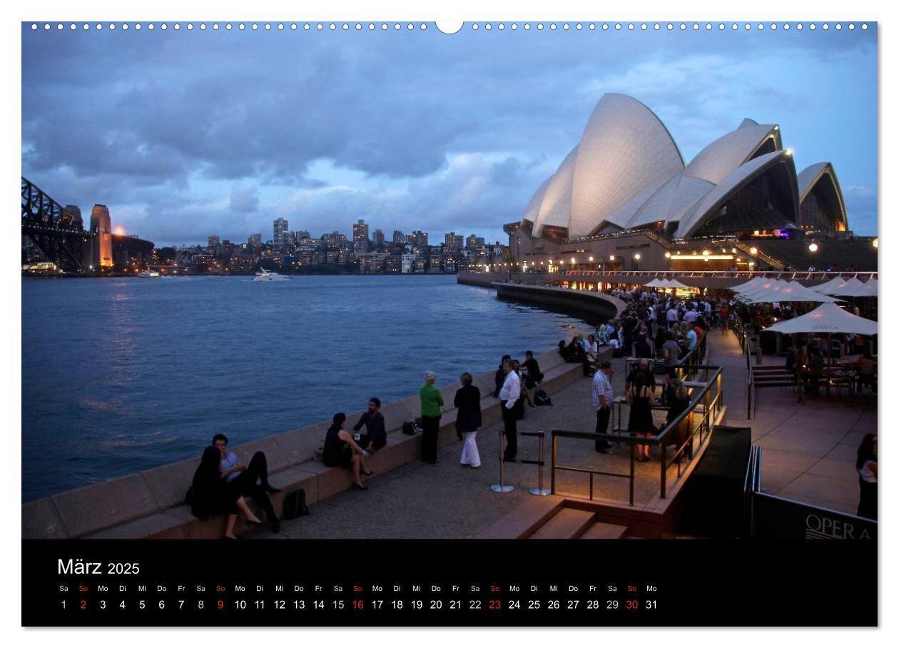 Bild: 9783435815333 | Australien (Wandkalender 2025 DIN A2 quer), CALVENDO Monatskalender