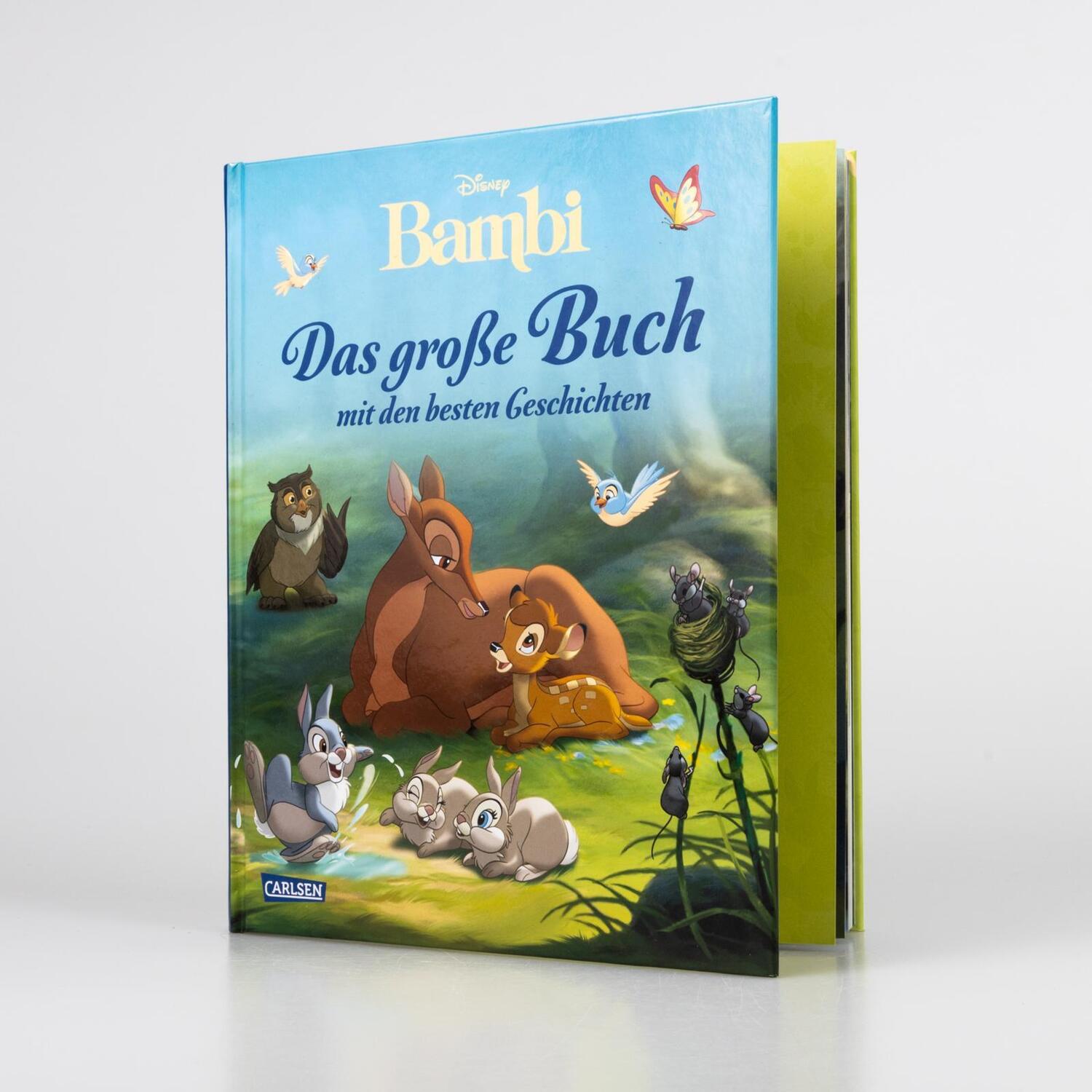 Bild: 9783551280688 | Disney: Bambi - Das große Buch mit den besten Geschichten | Disney