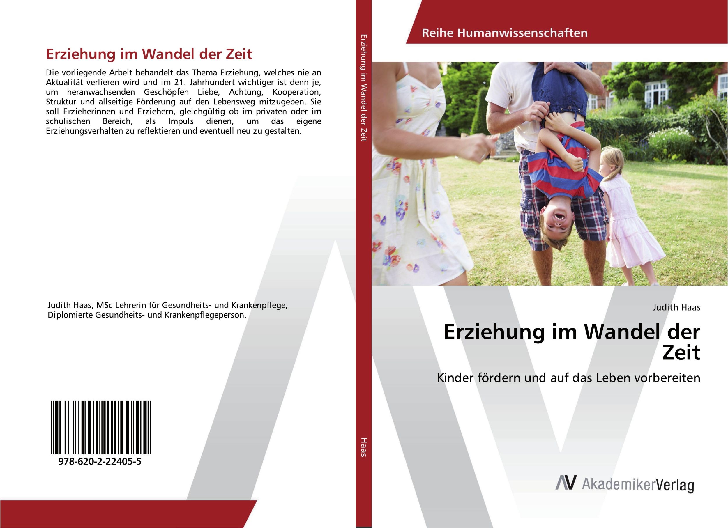 Cover: 9786202224055 | Erziehung im Wandel der Zeit | Judith Haas | Taschenbuch | Paperback