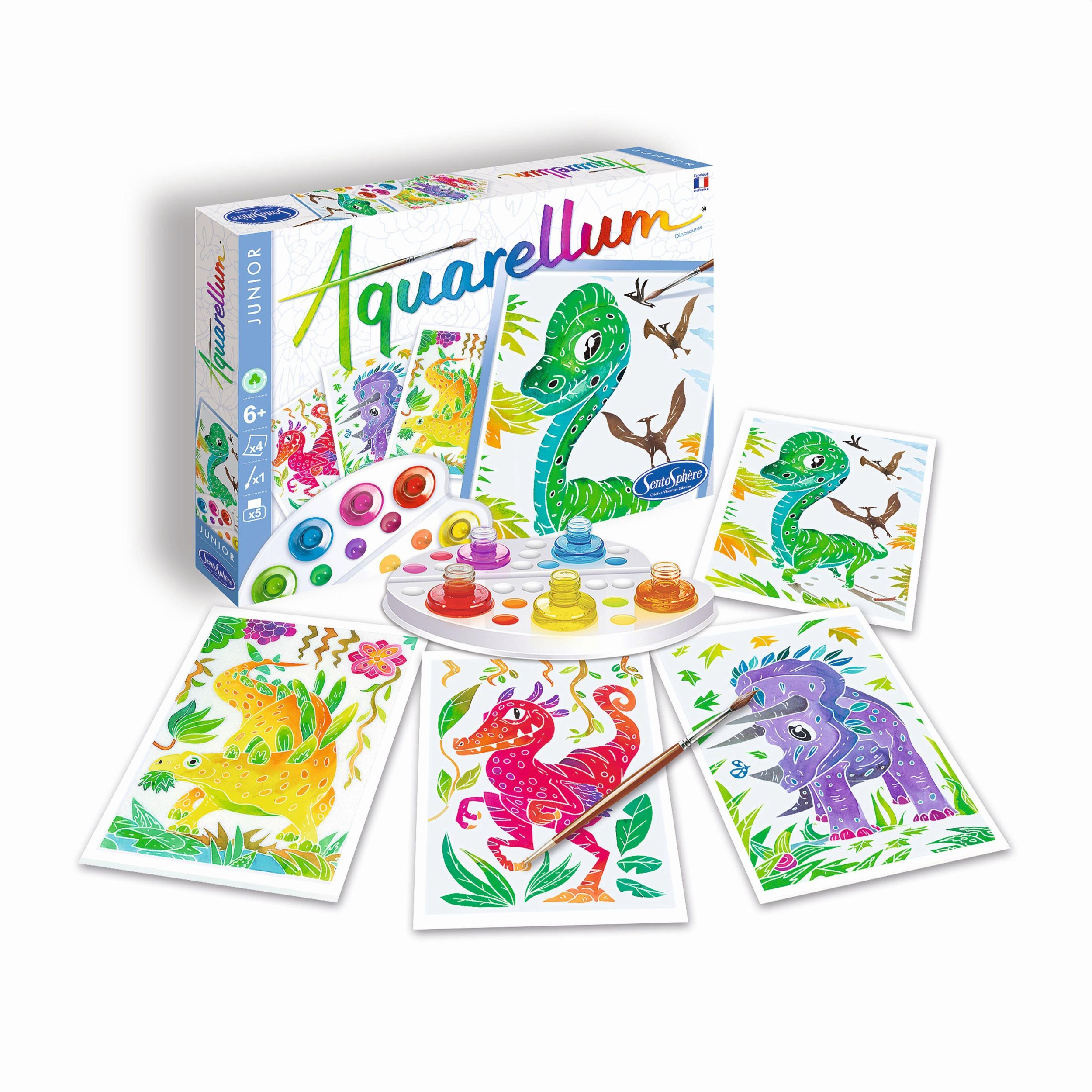 Bild: 3373910065115 | Sentosphere - Aquarellum Junior Dinosaurier | Sentosphere | Spiel