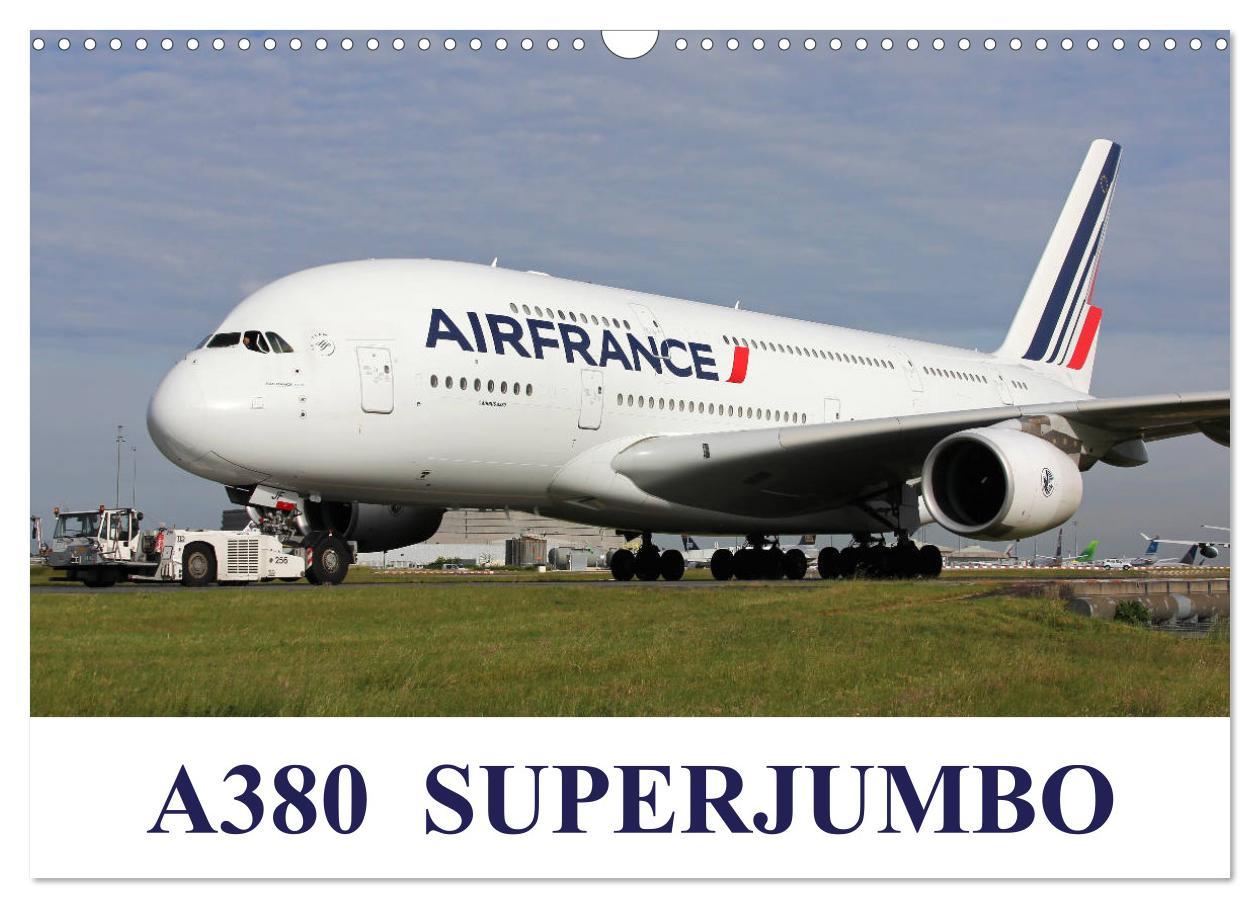 Cover: 9781325946358 | A380 SuperJumbo (Wall Calendar 2025 DIN A3 landscape), CALVENDO 12...