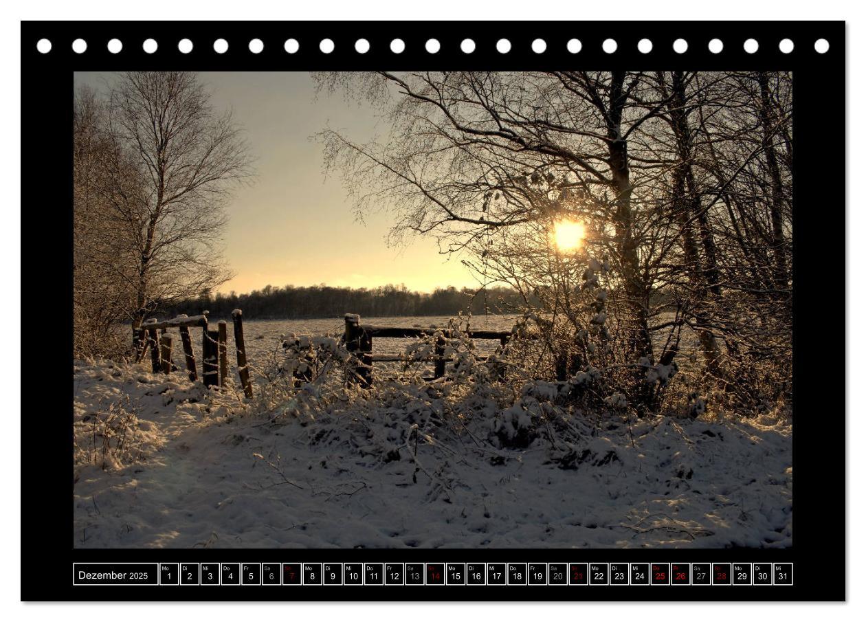 Bild: 9783435449286 | Lichtlandschaft Worpswede (Tischkalender 2025 DIN A5 quer),...