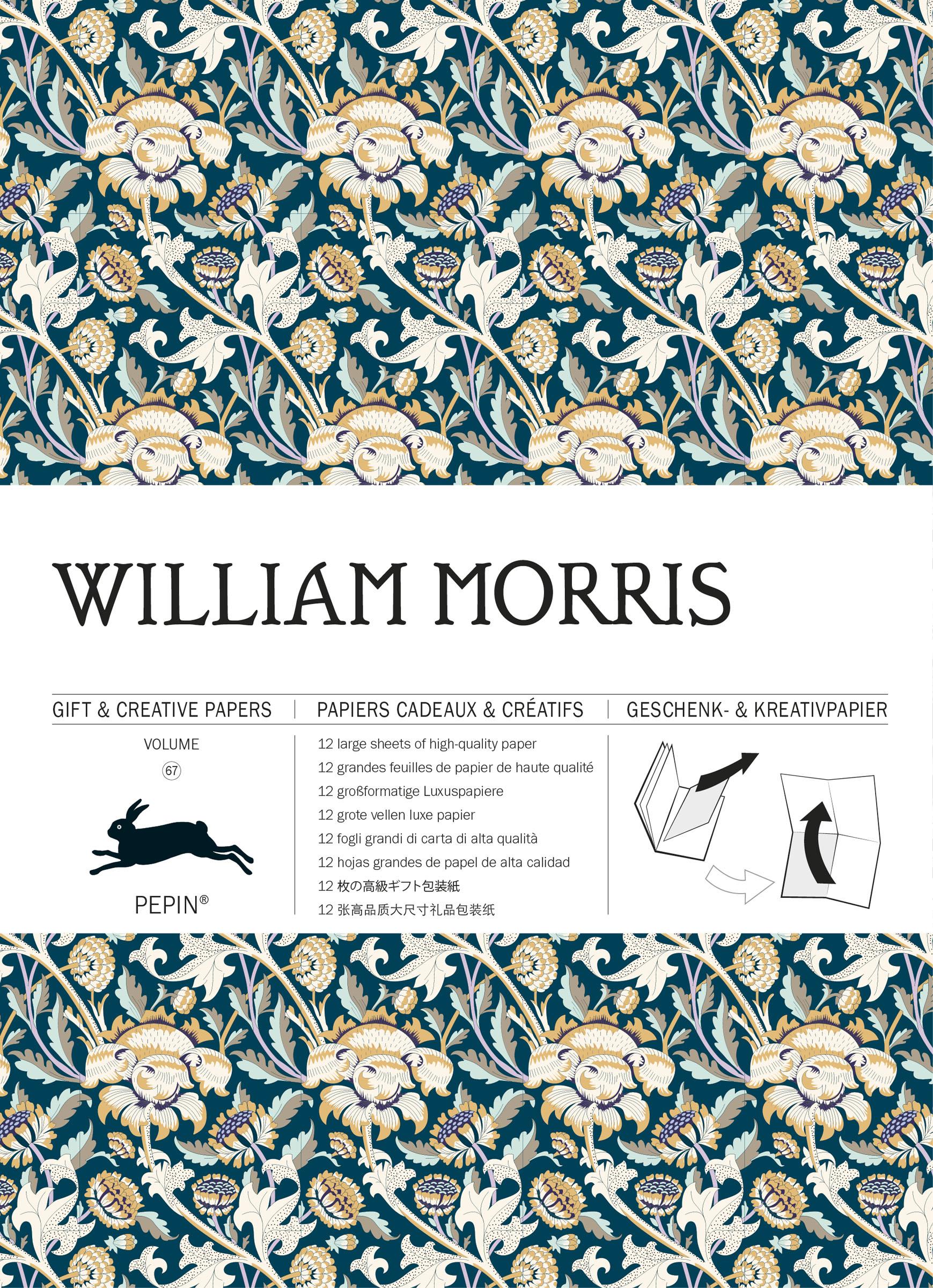 Cover: 9789460090790 | William Morris | Geschenk- und Kreativpapierbuch Vol 67 | Roojen