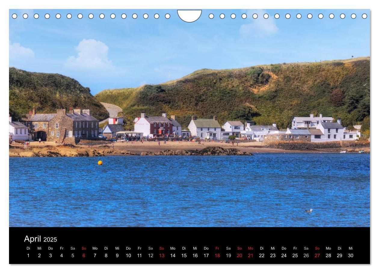 Bild: 9783435545094 | Wales (Wandkalender 2025 DIN A4 quer), CALVENDO Monatskalender | Kruse