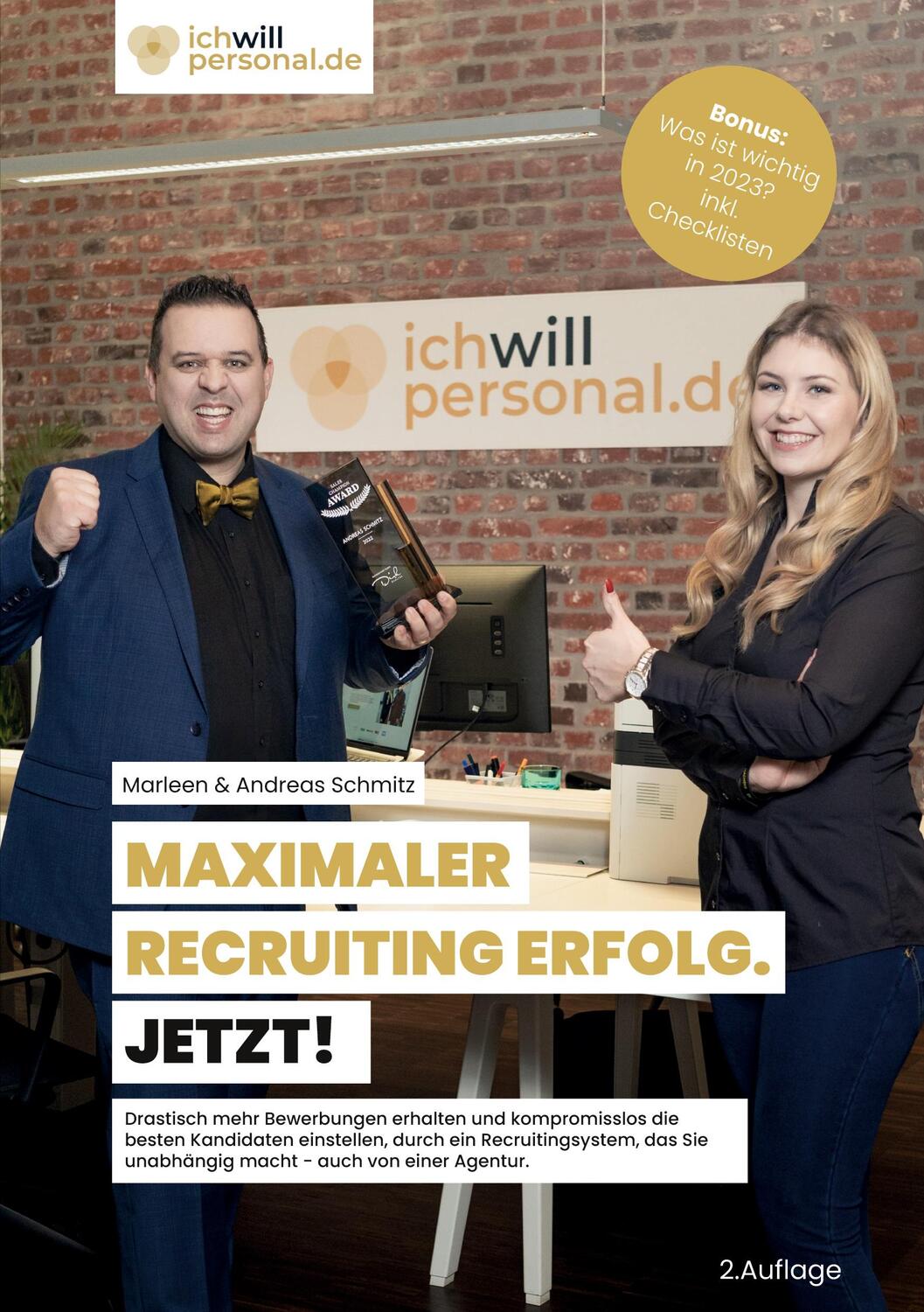 Cover: 9783347773516 | MAXIMALER RECRUITING ERFOLG. JETZT! | Marleen & Andreas Schmitz | Buch