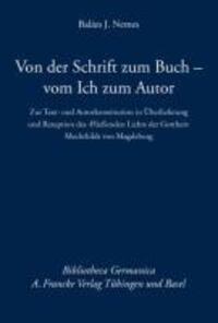 Cover: 9783772083624 | Von der Schrift zum Buch - vom Ich zum Autor | Balázs J Nemes | Buch