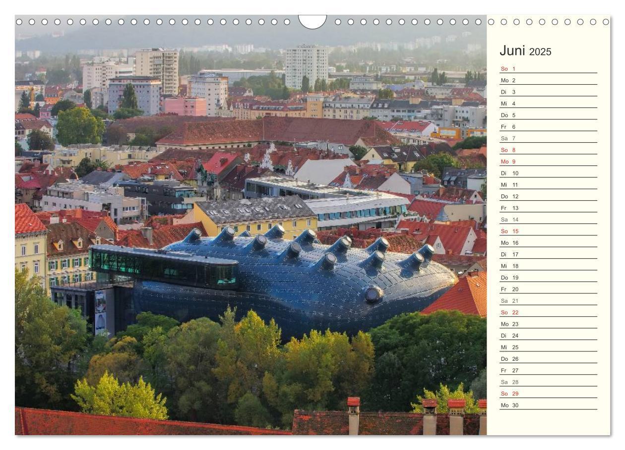 Bild: 9783435524471 | Graz - Metropole der Steiermark (Wandkalender 2025 DIN A3 quer),...