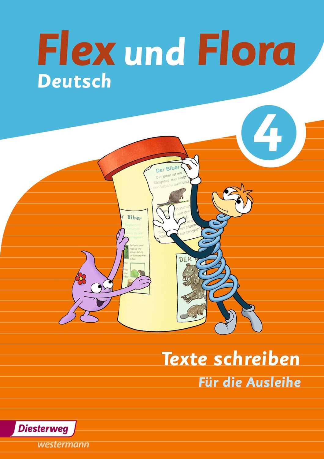 Cover: 9783425145631 | Flex und Flora. Heft Texte schreiben 4: Für die Ausleihe | Broschüre