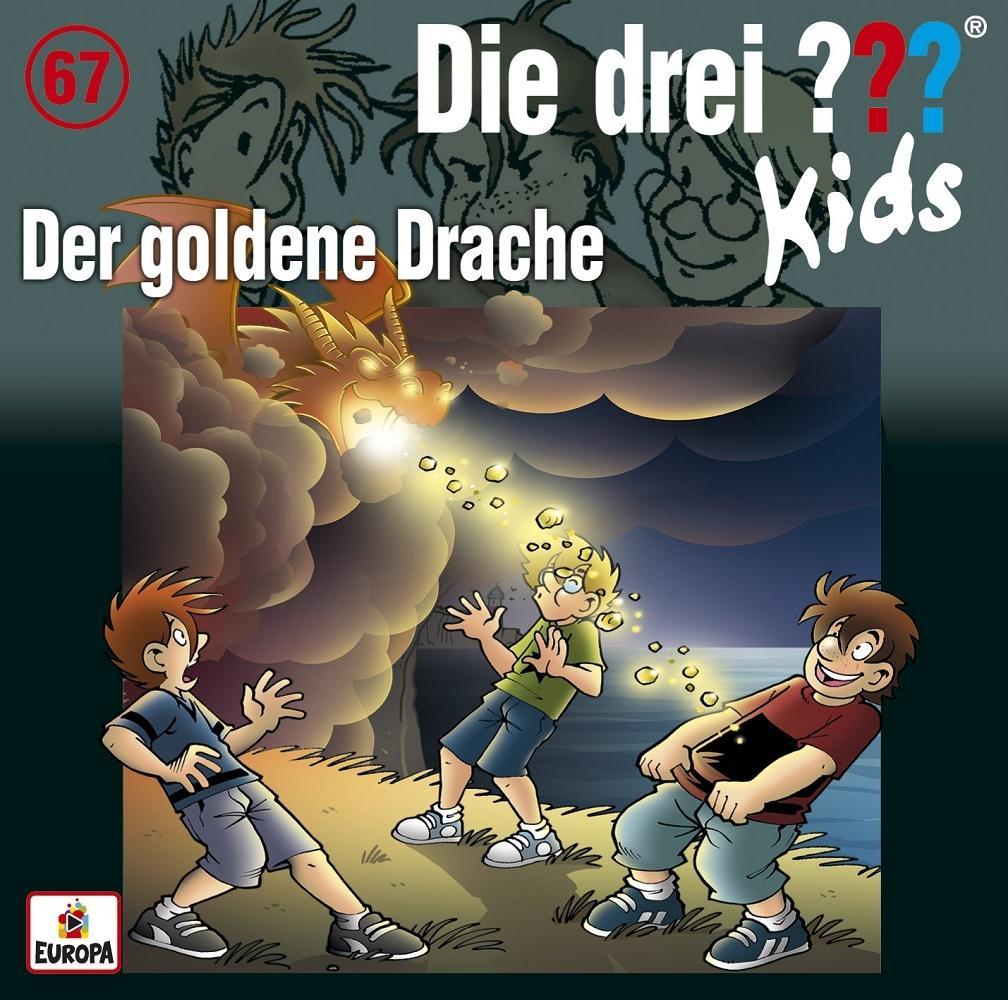 Cover: 889854672720 | Die drei ??? Kids 67: Der goldene Drache | Boris Pfeiffer | Audio-CD