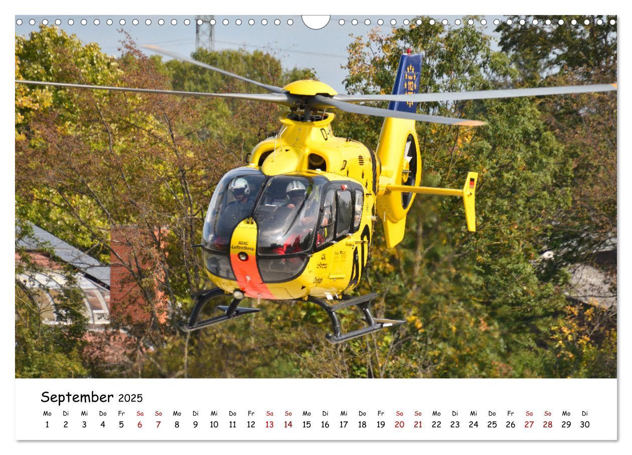 Bild: 9783457235560 | Die beeindruckende Welt der Hubschrauber (Wandkalender 2025 DIN A3...