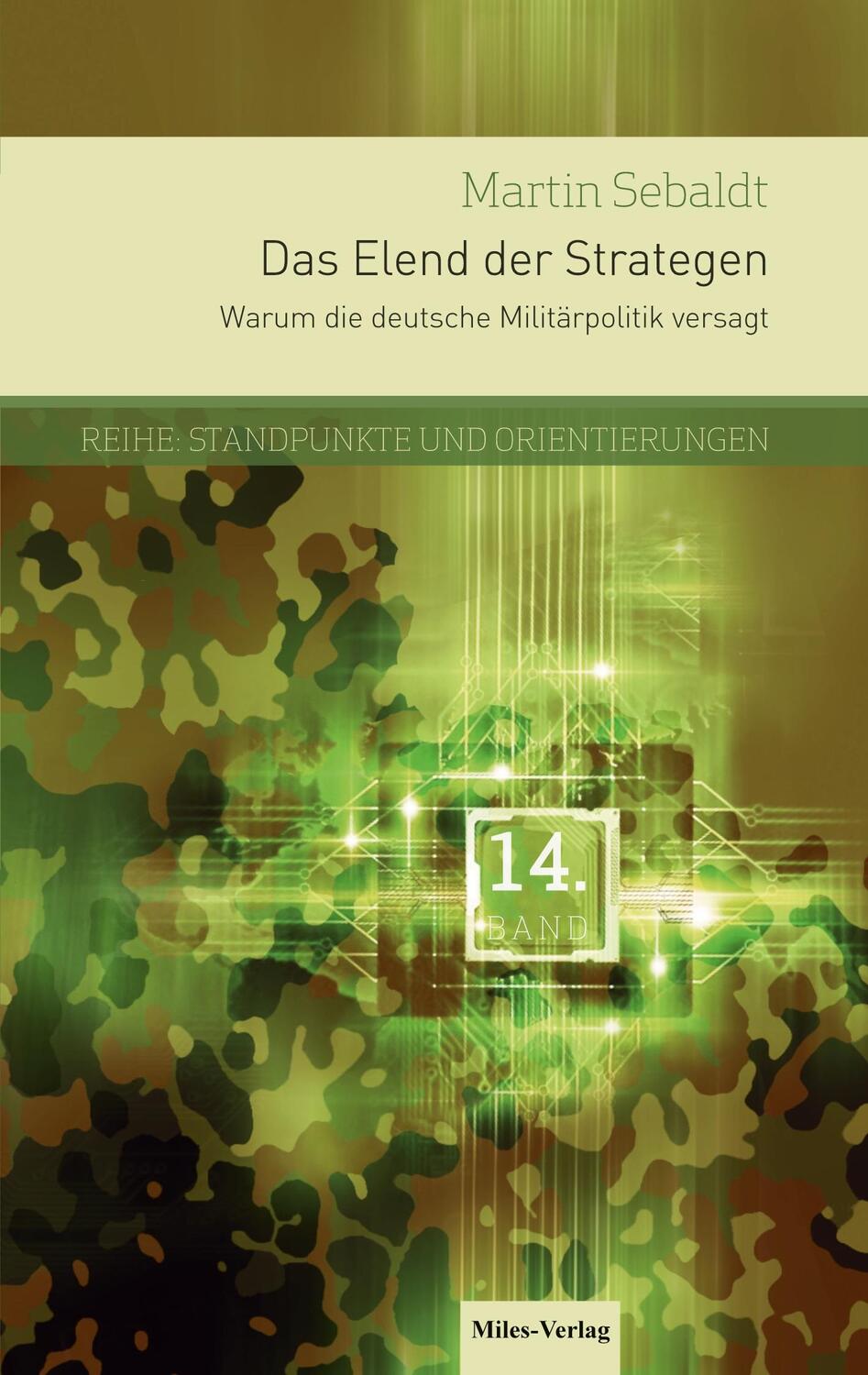 Cover: 9783967760118 | Das Elend der Strategen | Reihe Standpunkte und Orientierungen Band 14