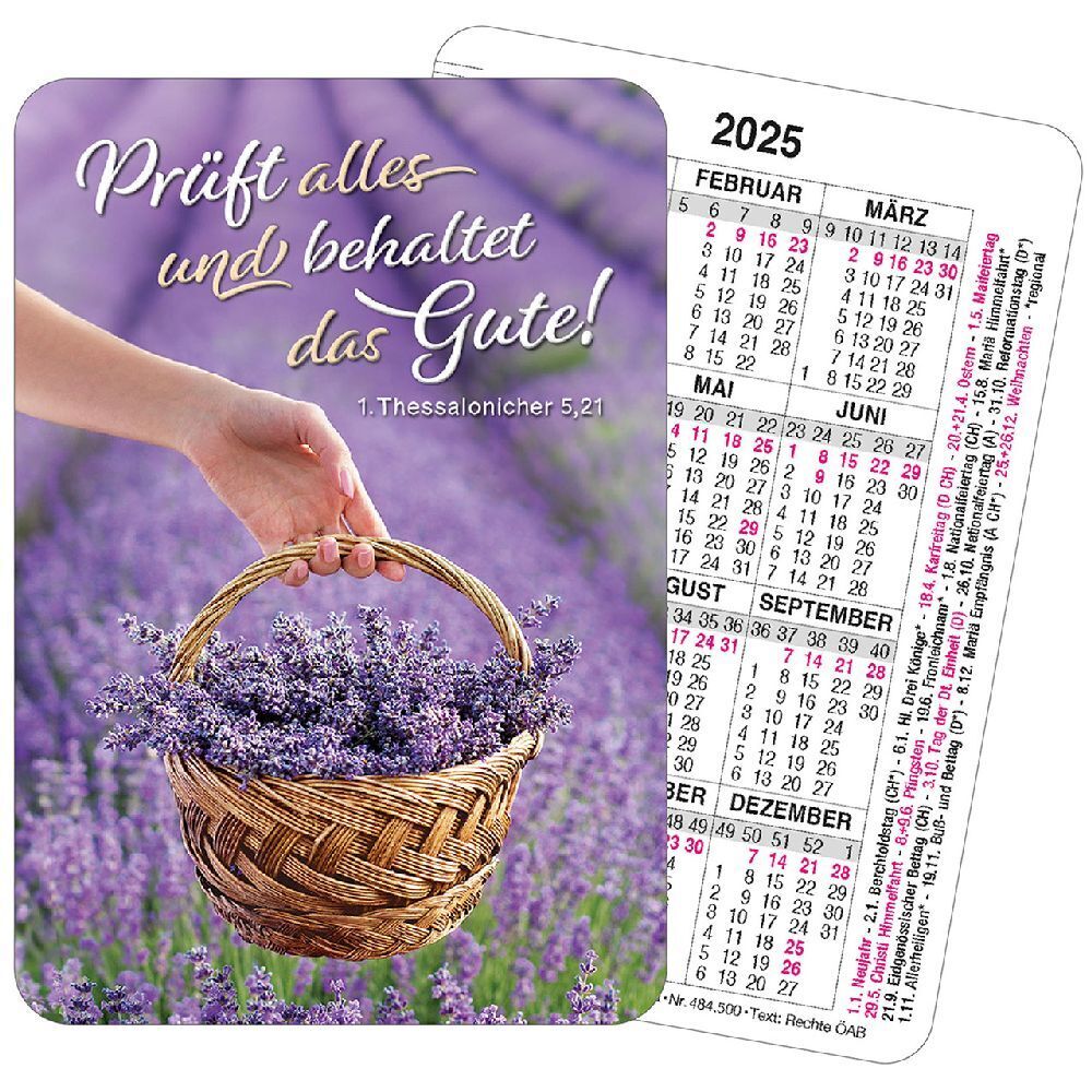 Cover: 9783754850053 | Spielkartenkalender 2025 | Jahreslosung 2025 | Kalender | Kalender