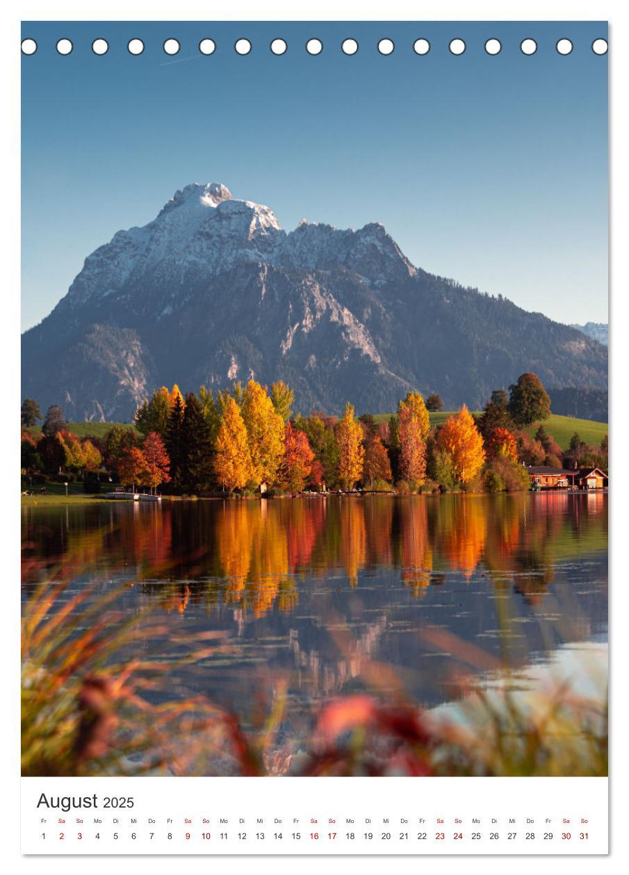 Bild: 9783435932009 | Herbstliches Allgäu (Tischkalender 2025 DIN A5 hoch), CALVENDO...