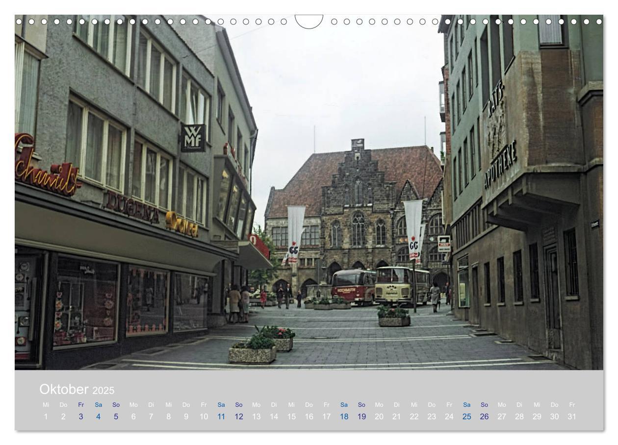 Bild: 9783435439126 | Hildesheim - damals ... (Wandkalender 2025 DIN A3 quer), CALVENDO...