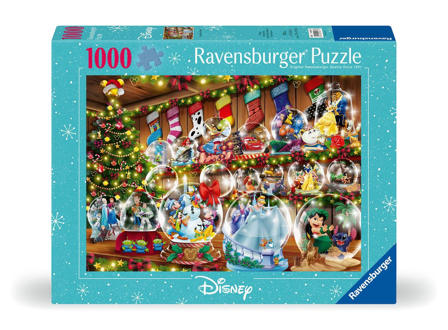 Cover: 4005555005377 | Ravensburger Puzzle 12000537 - Schneekugelparadies - 1000 Teile...