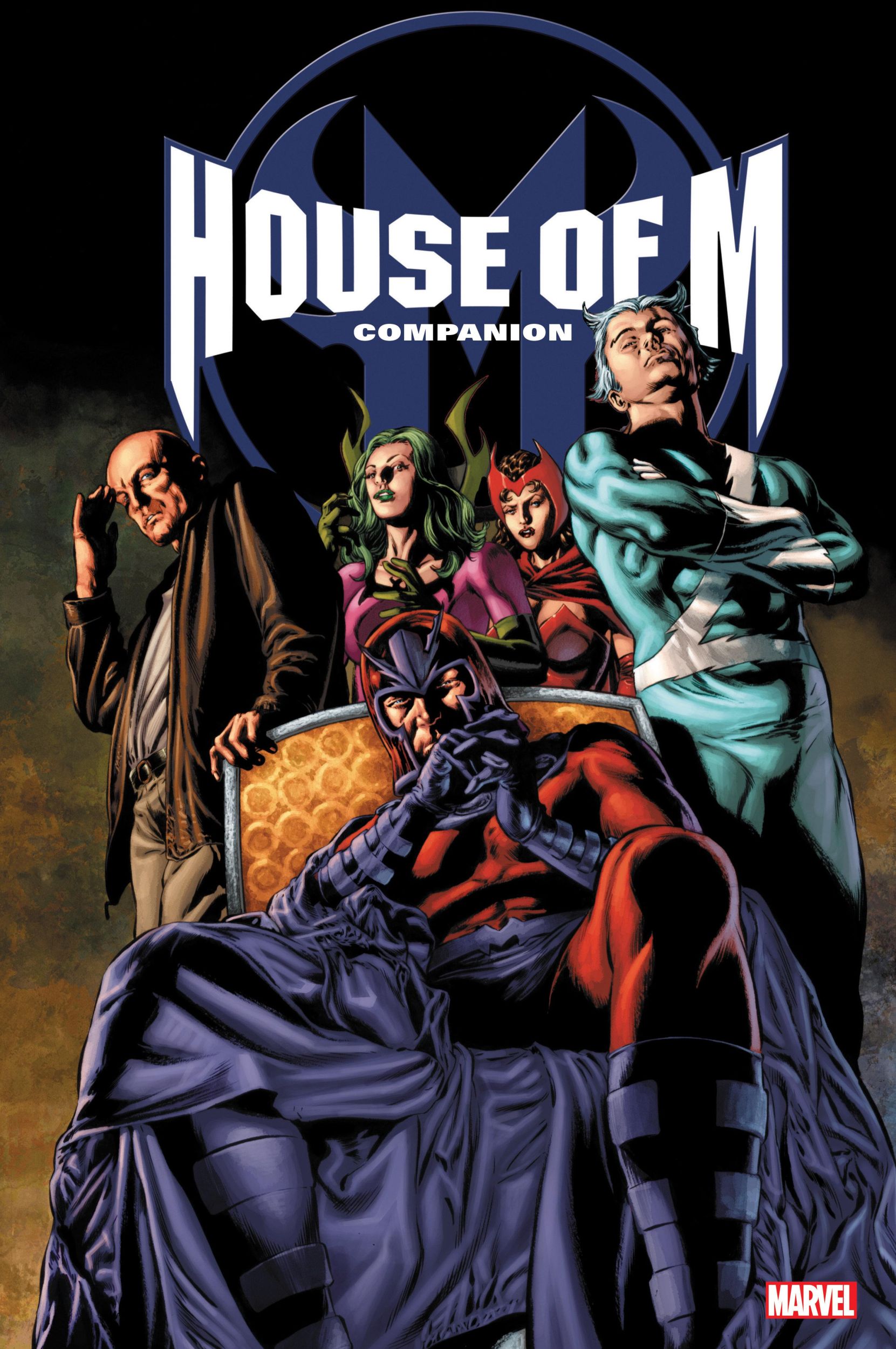 Cover: 9781302953768 | HOUSE OF M OMNIBUS COMPANION PERKINS COVER | Chris Claremont | 2024