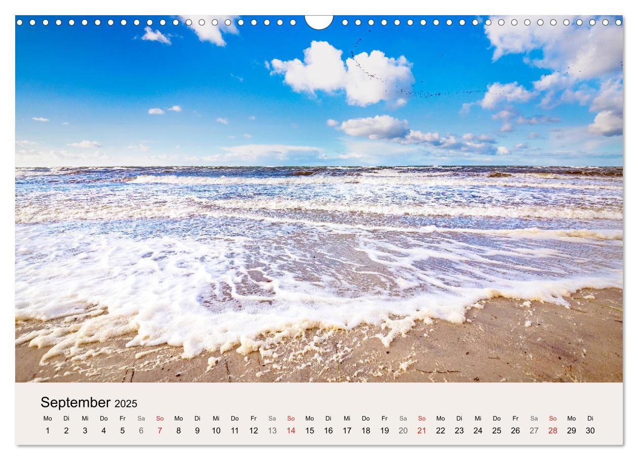 Bild: 9783435340224 | STRANDLUST: Fischland-Darß-Zingst (Wandkalender 2025 DIN A3 quer),...