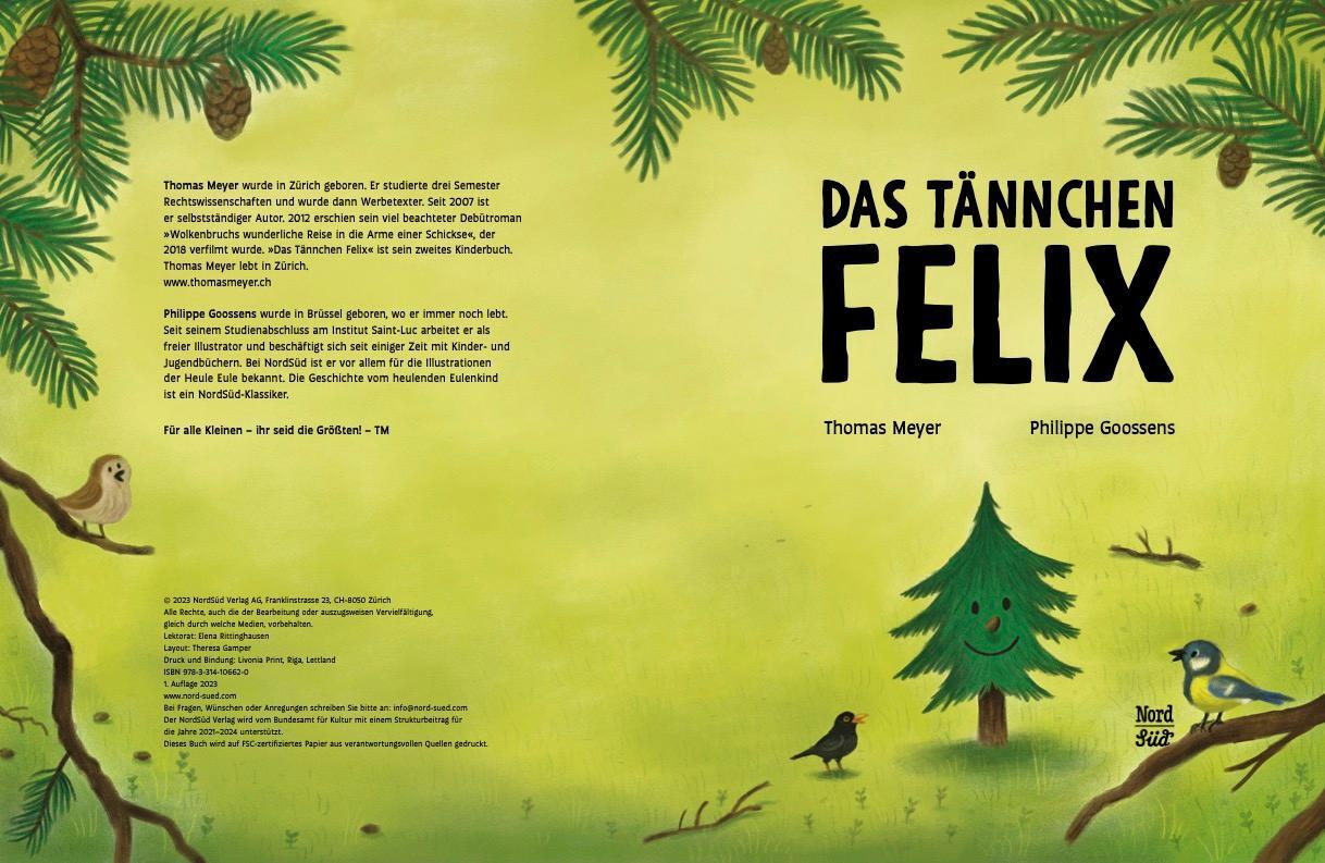 Bild: 9783314106620 | Das Tännchen Felix | Thomas Meyer | Buch | 32 S. | Deutsch | 2023