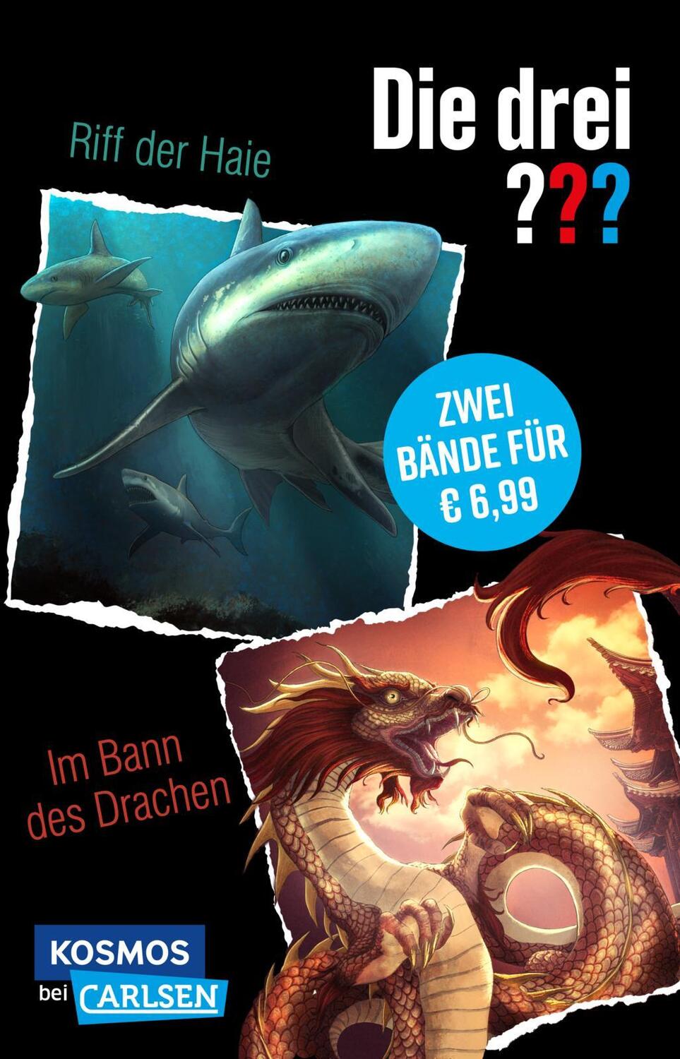 Cover: 9783551320124 | Die drei ???: Doppelband - Enthält die Bände: Die drei ??? und das...