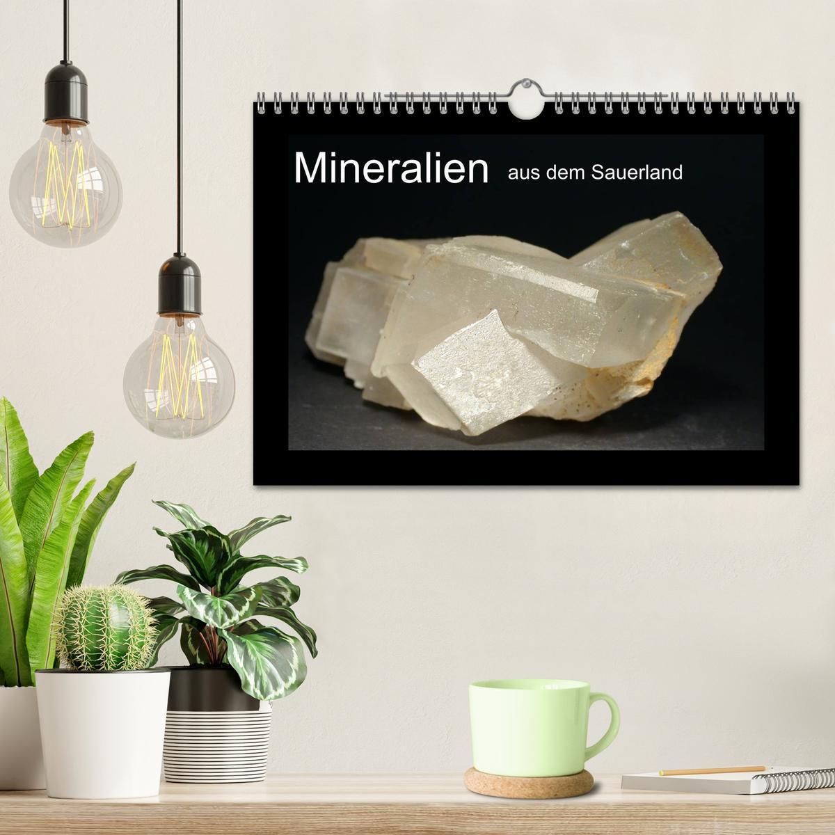 Bild: 9783435770052 | Mineralien aus dem Sauerland (Wandkalender 2025 DIN A4 quer),...