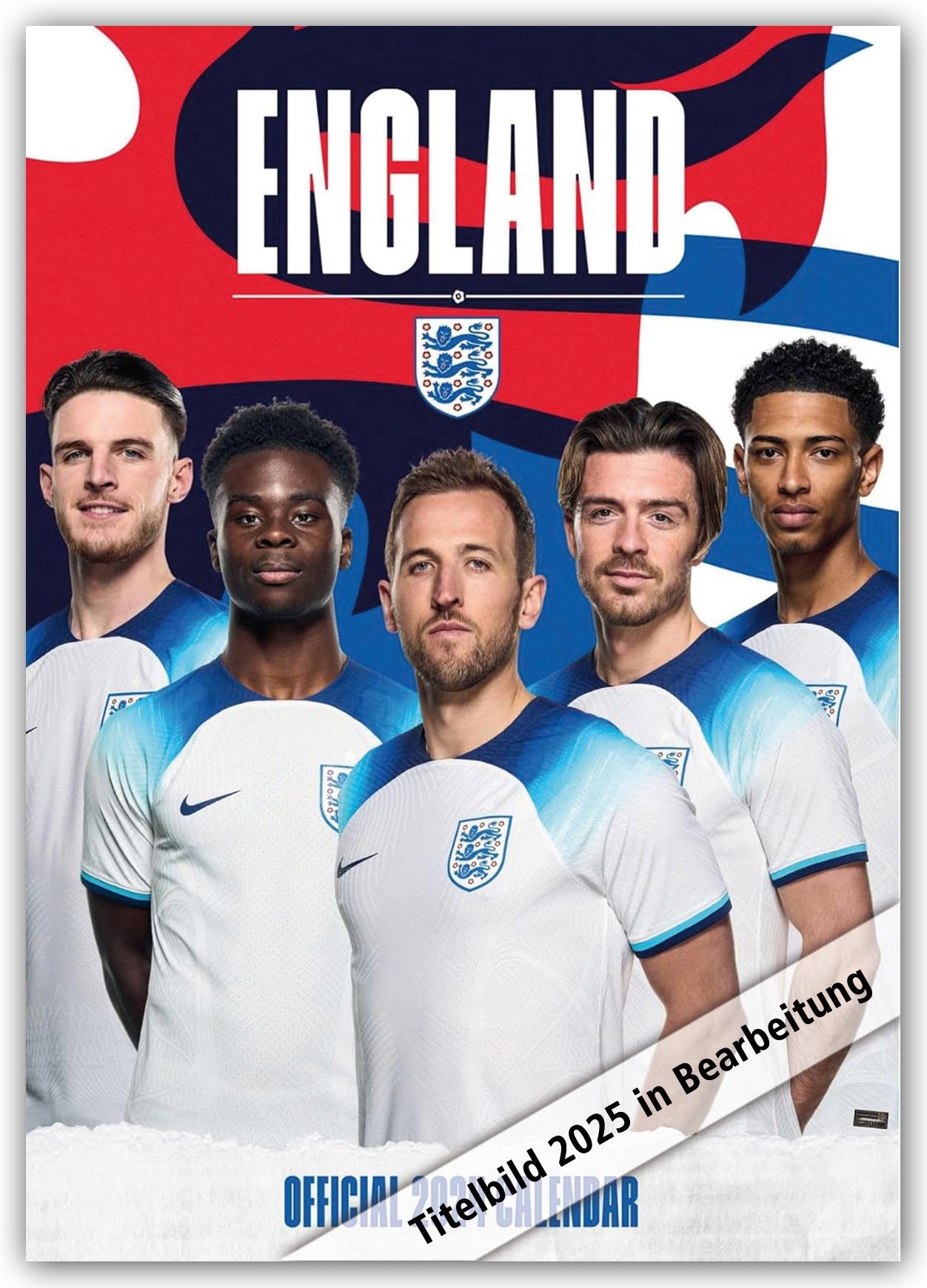 Cover: 9781835273159 | England Men's Football - Englische Fußball-Nationalmannschaft 2025...