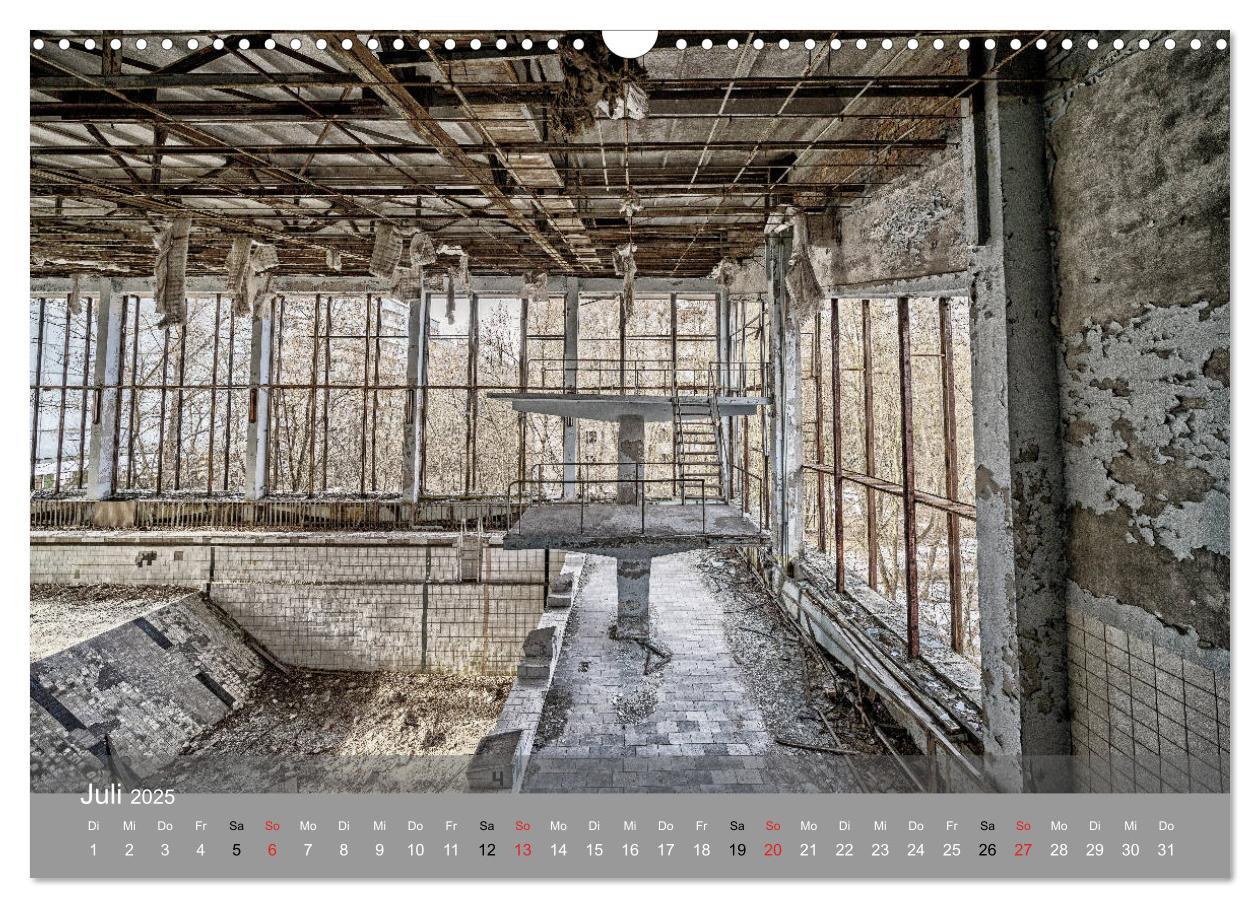 Bild: 9783435168538 | Tschernobyl - In der Sperrzone (Wandkalender 2025 DIN A3 quer),...